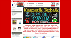 Desktop Screenshot of kosmetikterbaik.net